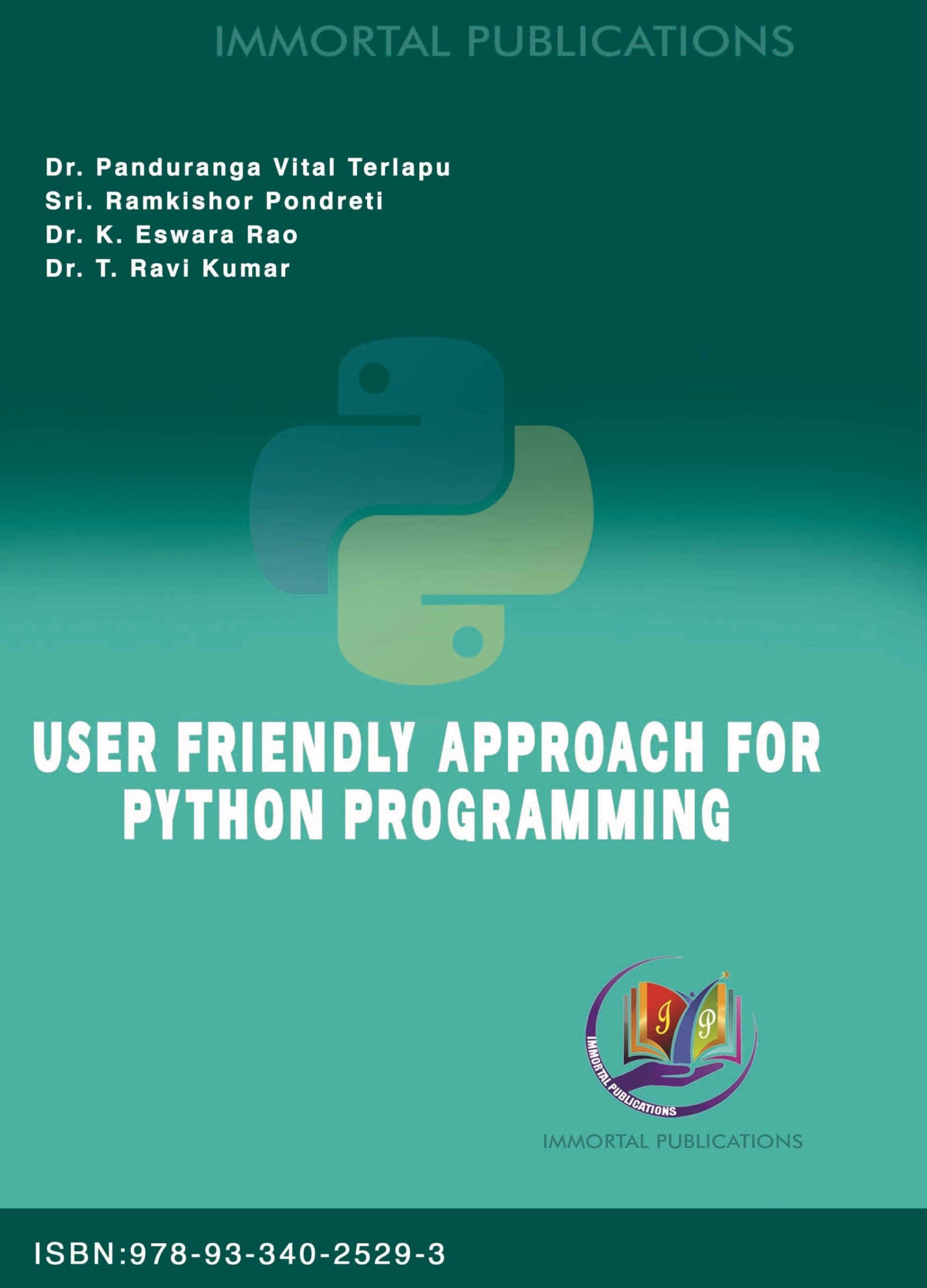 USER FRIENDLY APPROACH FOR PYTHON PROGRAMMING